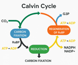 calvin cycle diagram